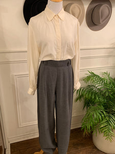 Vintage Prima Donna Grey Trousers (Size 7/8)