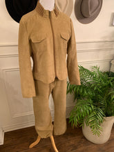 Load image into Gallery viewer, Tan ORLY Two Piece Jacket Pant Set (Size 8)