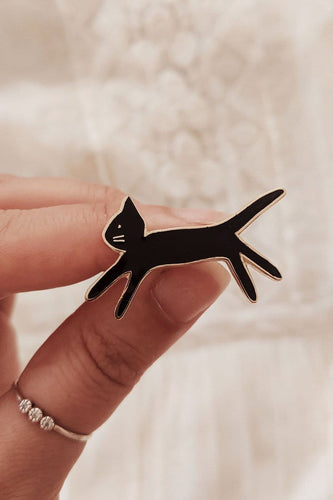 Kitty Enamel Pin