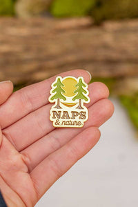 Naps & Nature Enamel Pin