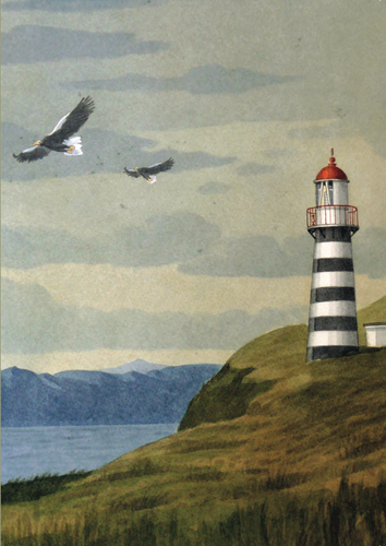 Lighthouse Notecard by Gallant Stationery Co.