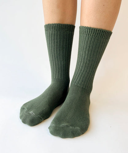 Cotton Sock - Dark Pine