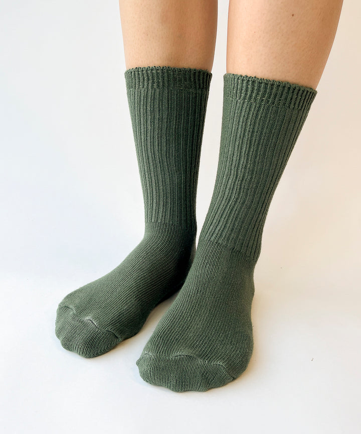 Cotton Sock - Dark Pine