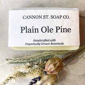 Plain Ole Pine Bar Soap - Cannon Street Soap Co.