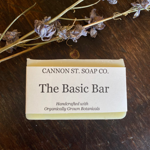 The Basic Bar Soap - Cannon Street Soap Co.