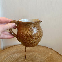 Load image into Gallery viewer, Cute Tan Pottery Creamer