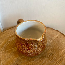 Load image into Gallery viewer, Cute Tan Pottery Creamer