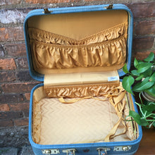 Load image into Gallery viewer, Vintage Blue Suitcase Late 60s