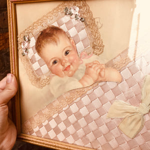 Vintage Circa 1930s Portrait of Baby