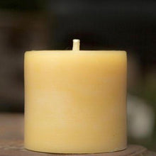 Load image into Gallery viewer, Beeswax 3x3 Pillar Candle