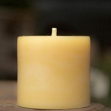Beeswax 3x3 Pillar Candle