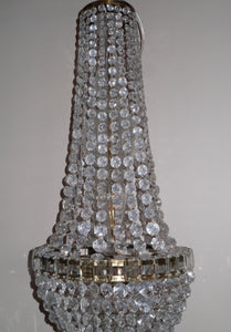 Large French Empire Basket Chandelier