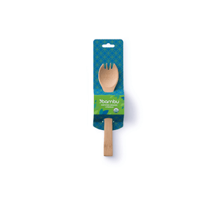 Bamboo Spork with Handle