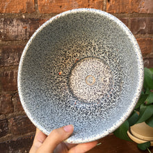 Load image into Gallery viewer, &quot;Image: Antique Speckled Farmhouse Mixing Bowl - A vintage bowl with charming speckled design, reflecting rustic farmhouse nostalgia and practicality.&quot;