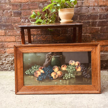 Load image into Gallery viewer, Vintage Farmhouse Still Life Print in Solid Wood Frame