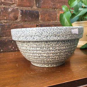 "Image: Antique Speckled Farmhouse Mixing Bowl - A vintage bowl with charming speckled design, reflecting rustic farmhouse nostalgia and practicality."