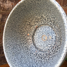 Load image into Gallery viewer, &quot;Image: Antique Speckled Farmhouse Mixing Bowl - A vintage bowl with charming speckled design, reflecting rustic farmhouse nostalgia and practicality.&quot;