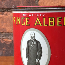 Load image into Gallery viewer, Vintage Large Prince Alberts Tobacco Tin