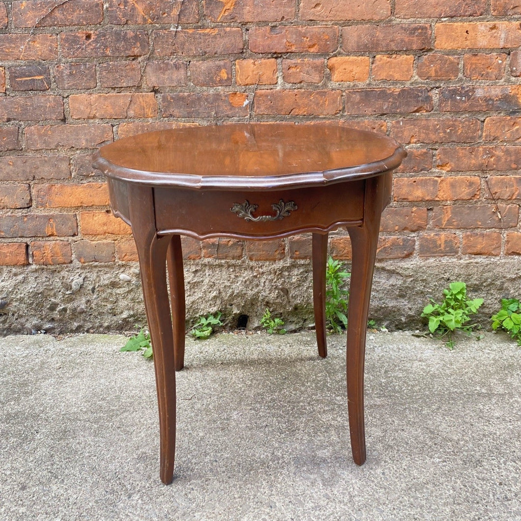 Beautiful Occasional Table with Drawer and Lovely Details