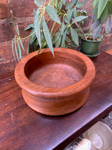 Fantastic Large Solid Wood Bowl