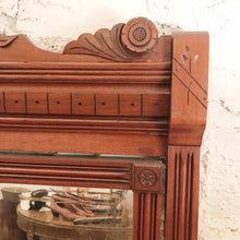Load image into Gallery viewer, Vintage Large Carved Mirror