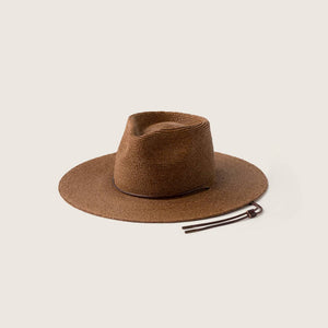 Austin Brown Straw Hat [Will & Bear']