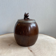 Load image into Gallery viewer, Vintage Aluminum Lined Wooden Vessel with Lid