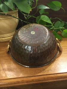 Brass and Copper Bowl