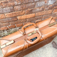 Load image into Gallery viewer, Vintage Brown Suitcase