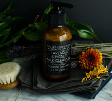 Load image into Gallery viewer, Lavender and Honey Cleansing Milk