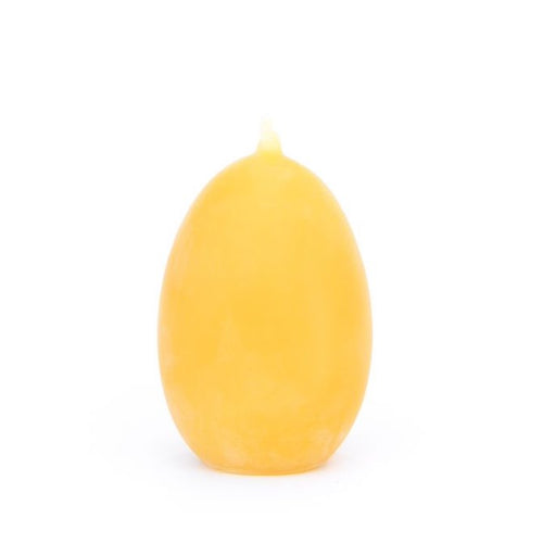 Wee Egg Beeswax candle