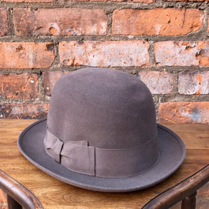 Vintage Brown Felted Hat