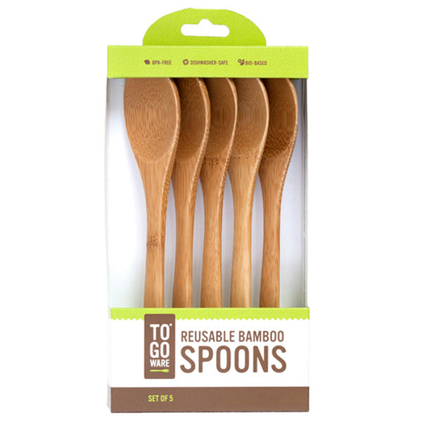 Bamboo Spoon Set of 5