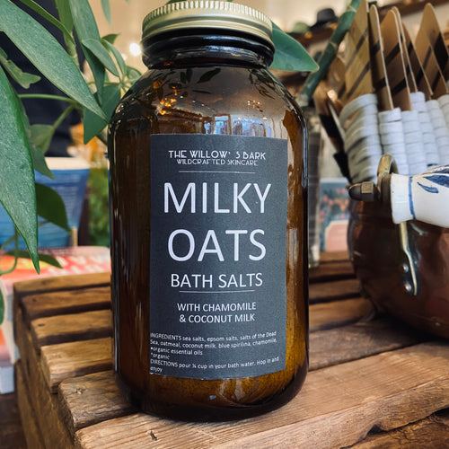 Milky Oats Bath Salt by Willows bark