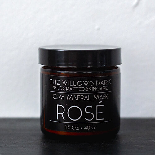 Rose Clay Mineral Powder by Willows Bark