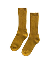 Load image into Gallery viewer, Cotton Socks - Mustard
