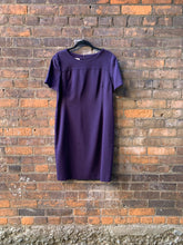 Load image into Gallery viewer, Vintage Aubergine Purple Blazer Dress Set (Medium)