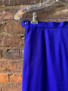 Vintage Purple Two Piece Skirt Set (Medium)