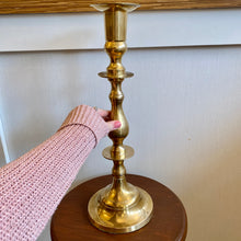 Load image into Gallery viewer, Beautiful Vintage Brass Candleholder