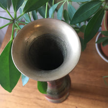 Load image into Gallery viewer, Stunning Etched Brass Vase