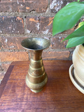 Load image into Gallery viewer, Vintage Brass Vase