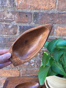 Small Vintage Boat Shaped Serving Bowl