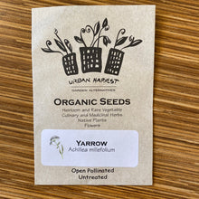 Load image into Gallery viewer, Organic Non-GMO Yarrow Seeds