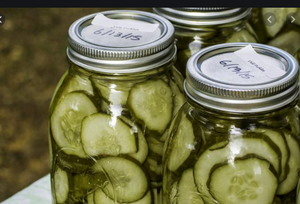 Organic Non-GMO Homemade Pickles Cucumber