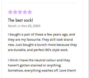Cotton Socks - Natural