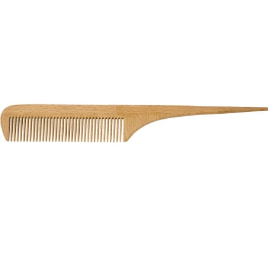 Wood Comb with Handle