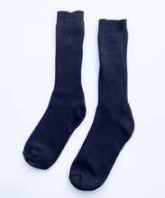 Load image into Gallery viewer, Cotton Socks -Black