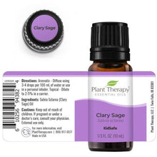 Load image into Gallery viewer, Organic Clary Sage Essential Oil 10ml