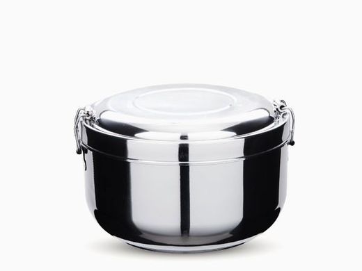 2 Layer Double Walled Stainless Steel Food Container