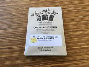 Organic Non-GMO Waltham Butternut Winter Squash